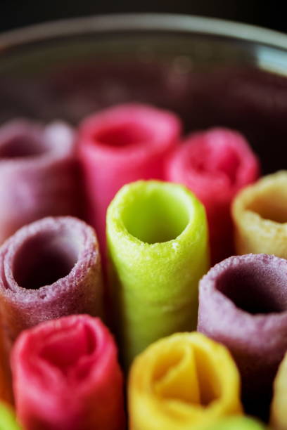 Tootsie Dessert colorful,snack colorfull stock photo