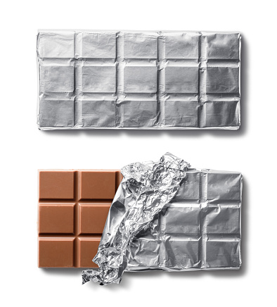 top-view-of-milk-chocolate-bars-in-foil-