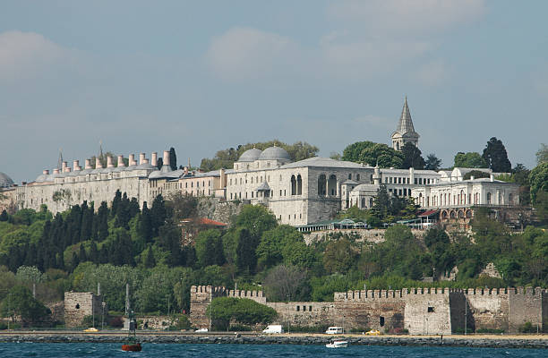Topkapi Palace in Istanbul stock photo