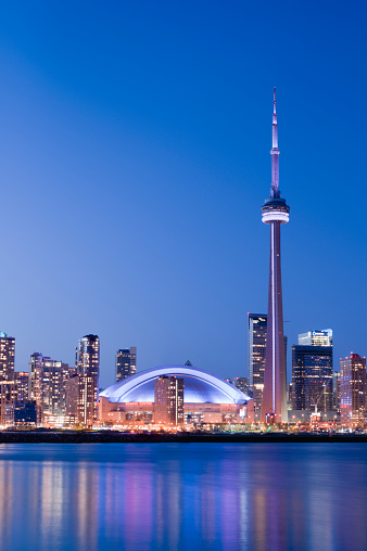 Toronto Cn Tower In Canada Stock Photo - Download Image Now - iStock