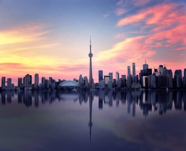 Toronto Skyline stock photo