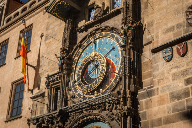 プラハの天文時計のストックフォト Istock