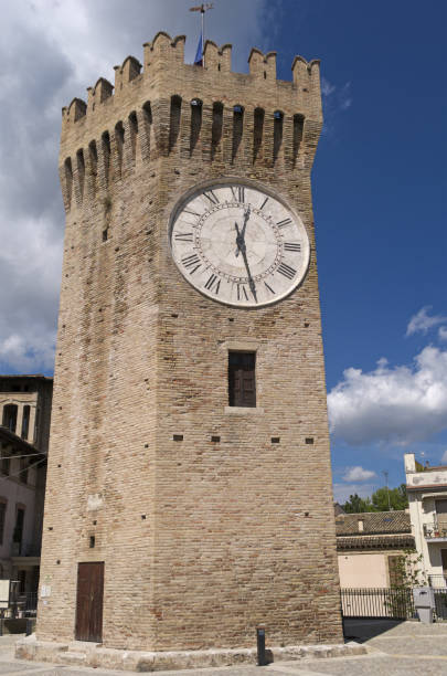 Tower tower, San Benedetto del Tronto stock photo