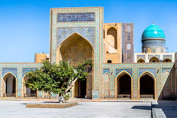 Town Square in Bukhara Town Square in Bukhara bukhara stock pictures, royalty-free photos & images