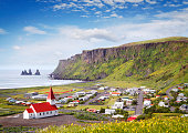 istock Town Vik at South Iceland 522714873