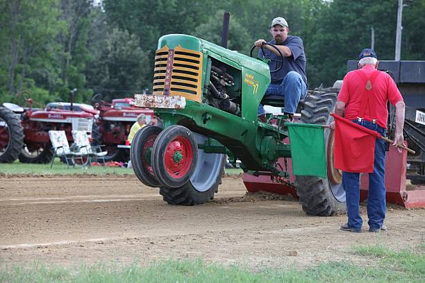 Tractor Pull stock photo
