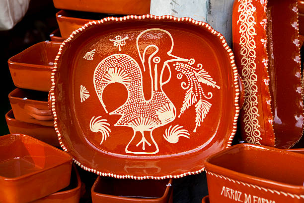 Traditional Ceramics "Traditional Ceramics from Barcelos, in PortugalTaken With a Full Frame Digital Camara" barcelos stock pictures, royalty-free photos & images