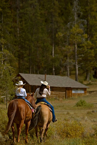 Trail Ride stock photo
