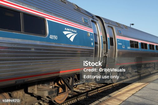 istock AMTRAK train at station in Rutland Vermont 458949213