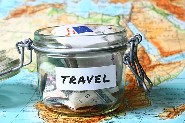Travel savings stock photo