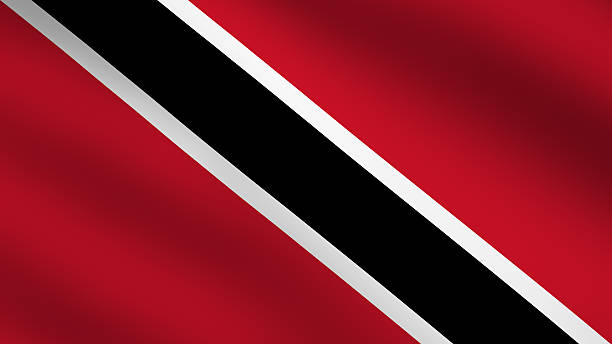 Trinidad and Tobago Flag stock photo