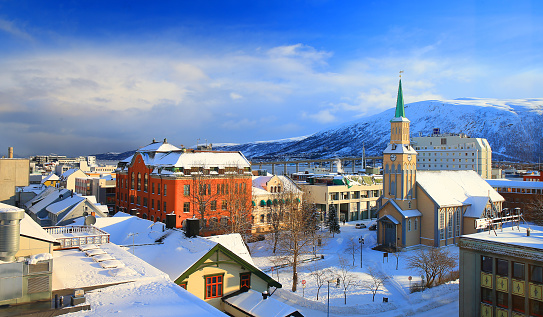 Tromso Cathedral Stock Photo - Download Image Now - iStock