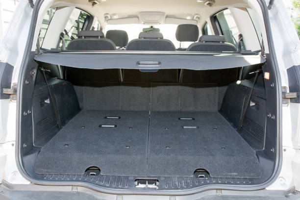 trunk of a big car trunk of a big car hatchback stock pictures, royalty-free photos & images