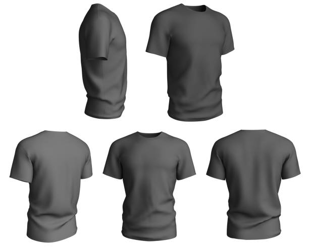 Download Best Blank White T Shirt Front And Back Side View Design ...