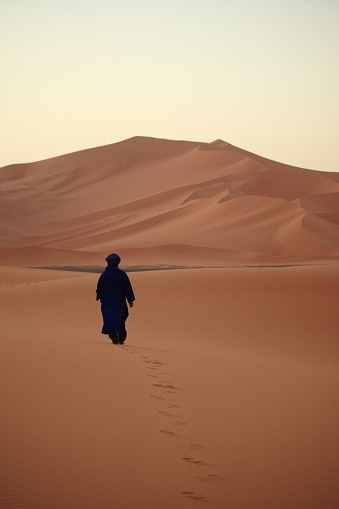Goatherd in the Sahara