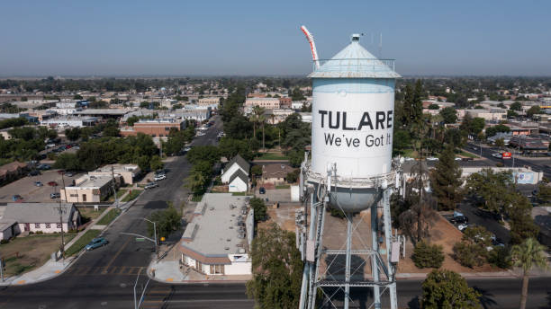 Tulare, California stock photo