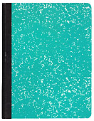 istock A turquoise patterned composition book 151566873