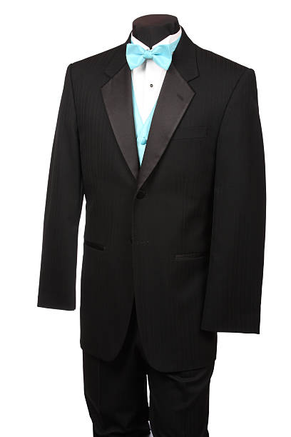 Tuxedo with Tie and Vest stock photo