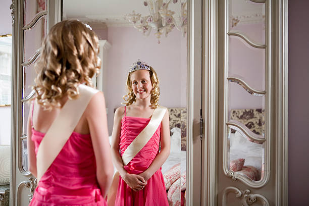 Tween beauty queen  beauty pageant stock pictures, royalty-free photos & images