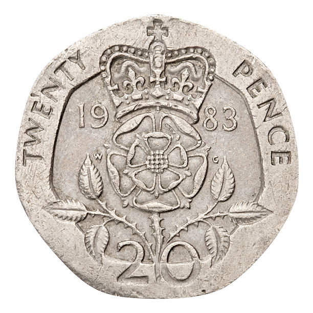 twenty pence coin no date value