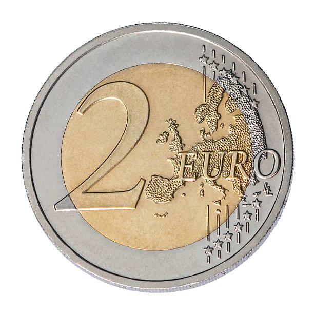 2ユーロ硬貨のストックフォト Istock