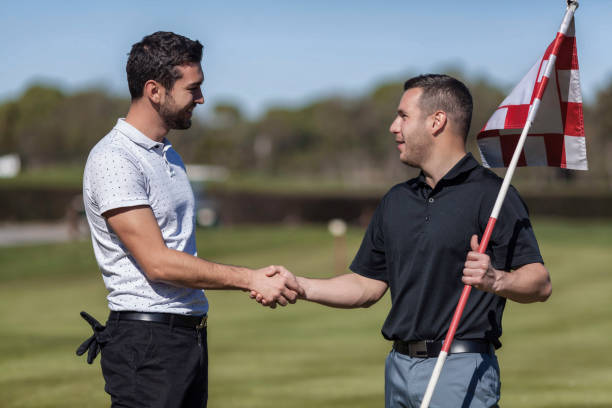382 Golf Handshake Stock Photos, Pictures & Royalty-Free Images - iStock