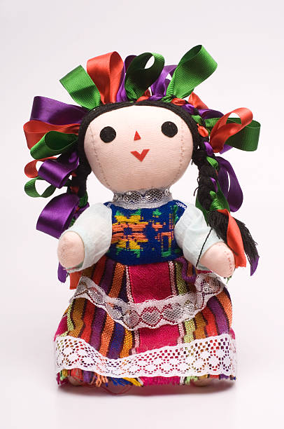 Typical mexican doll stock photo