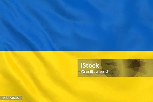 istock Ukraine flag waving 1362736360