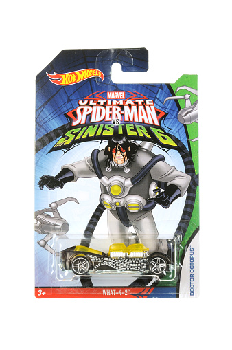 2014 Hot Wheels Ultimate Spider-Man Doctor Octopus What 4-2 