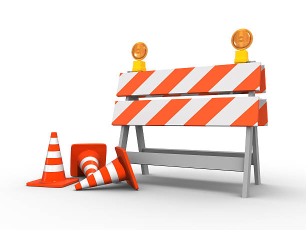 Under construction Under construction construction barrier stock pictures, royalty-free photos & images