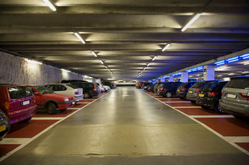 Underground Parking Garage Stock Photo Download Image 