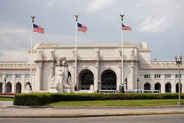 Union Station, Washington DC stock photo