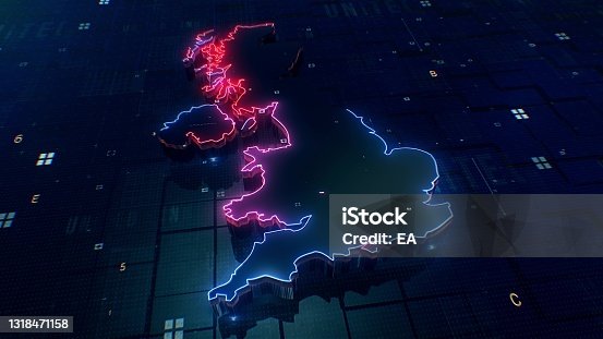 istock United Kingdom map digital 1318471158