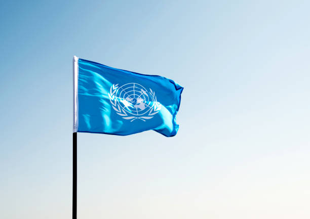 国際連合旗のストックフォト Istock