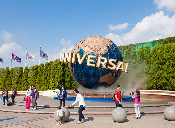 Universal Studios in Osaka, Japan stock photo