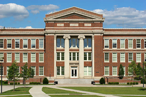 University Campus stock photo