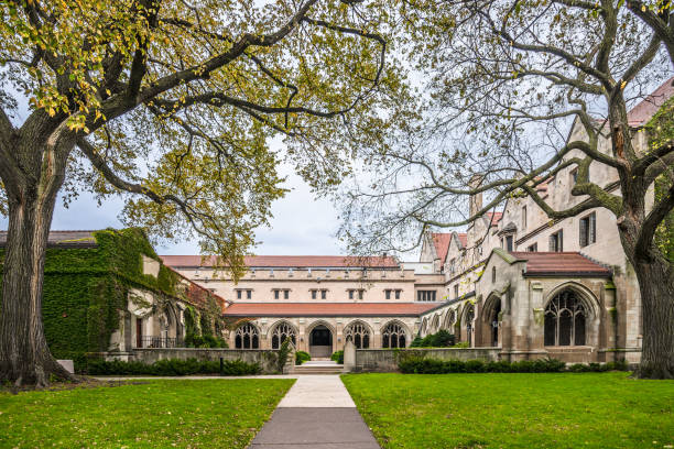 University of Chicago - Ida Noyes Hall stock photo