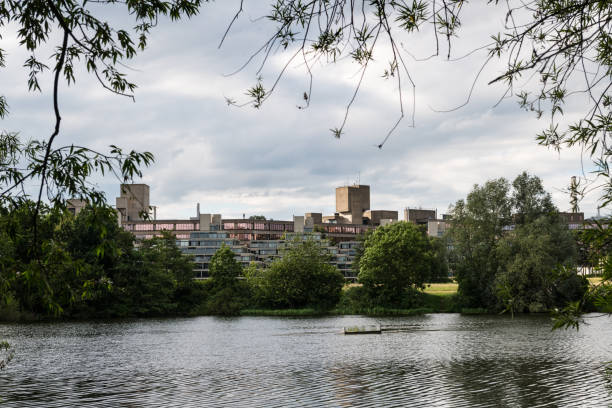University of East Anglia in Norwich stock photo