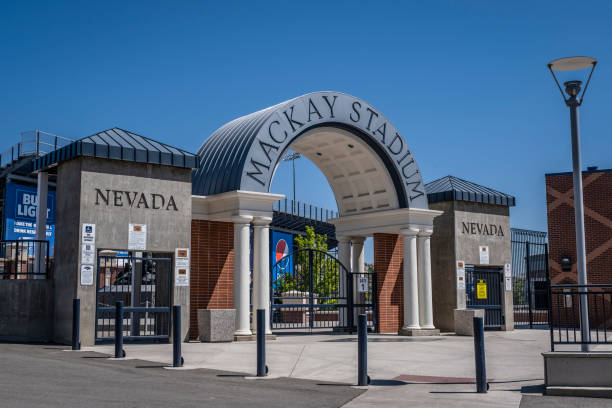 University of Nevada Reno Campus stock photo