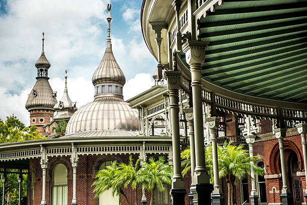University of Tampa Campus of the University of Tampa minaret stock pictures, royalty-free photos & images