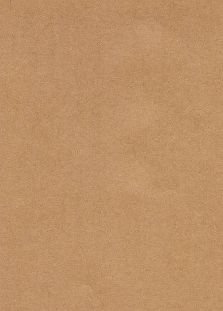 Unmarked rectangular sample of Kraft paper Kraft paper as background brown paper stock pictures, royalty-free photos & images