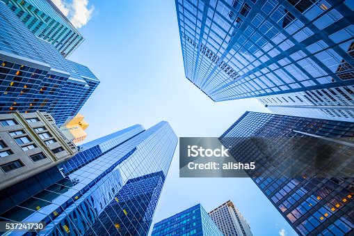 istock Up view in financial district 537241730