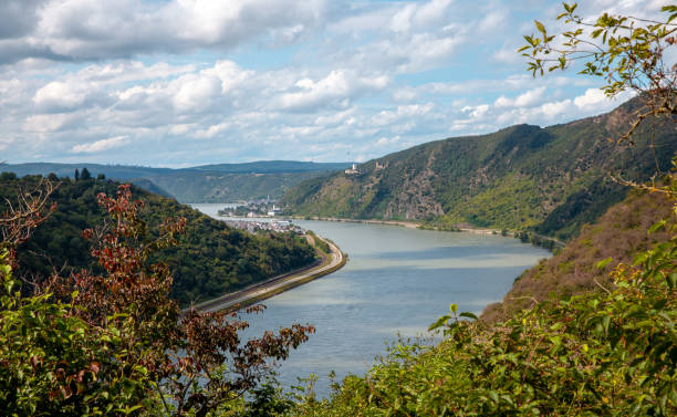 Upper Middle Rhine Valley Nature Travel stock photo
