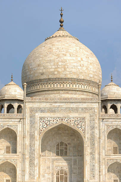 Uttar Pradesh Agra wonderful architecture stock photo