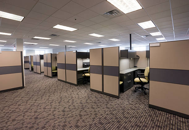 Vacant office #3  office cubicle stock pictures, royalty-free photos & images