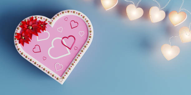 valentines day background stock photo