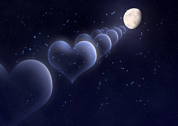 Best Heart Shaped Moon Stock Photos, Pictures & Royalty-Free Images ...