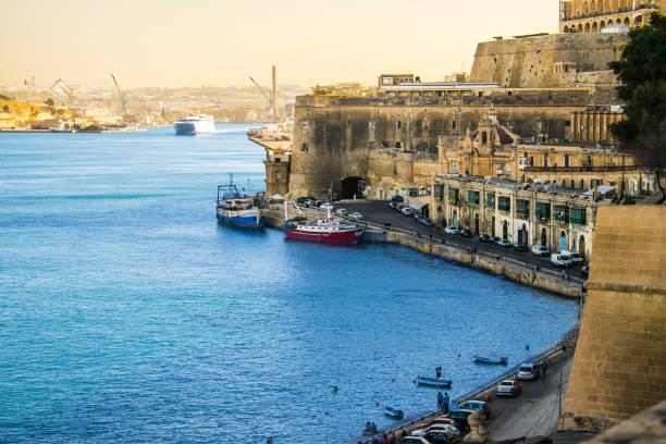 Valletta Outskirts stock photo
