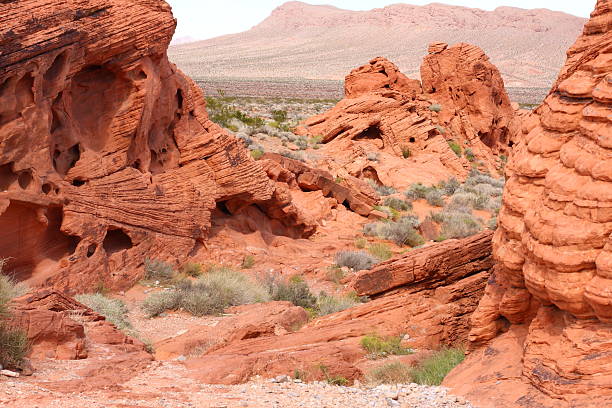 Valley of Fire, Nevada stock photo