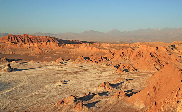 Valley of the Moon, San Pedro de Atacama, Chile stock photo
